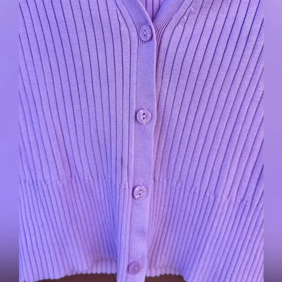 Abercrombie Ribbed Knit Cardigan Set - Picture 8 of 13